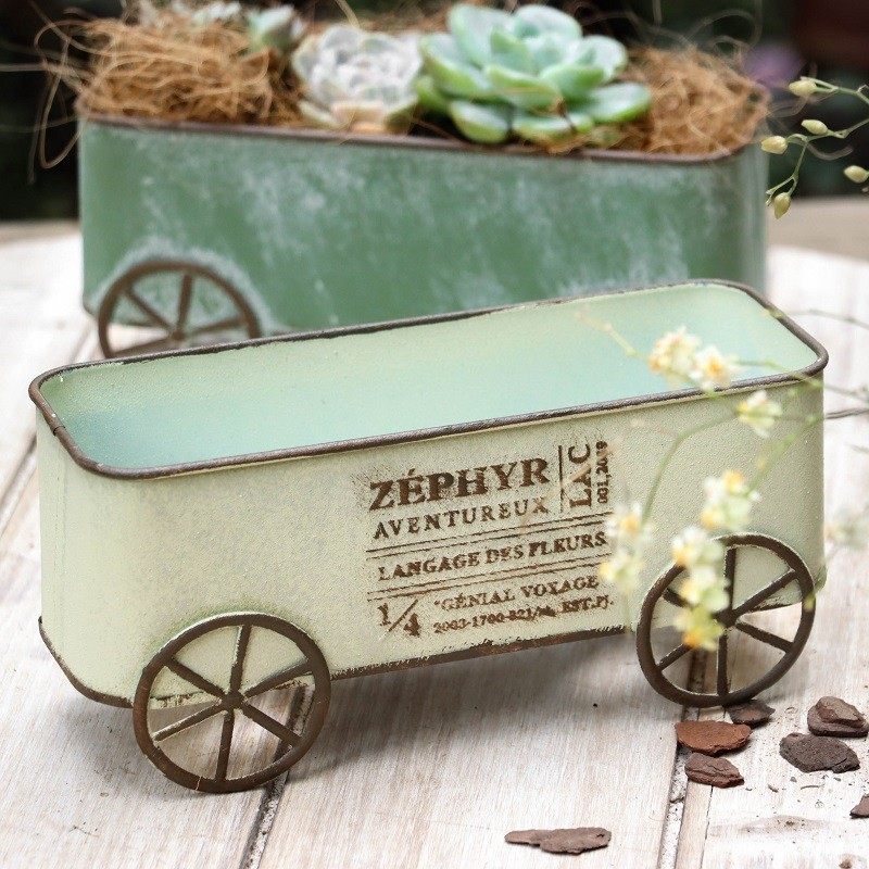 铁皮花盆英文字母装饰户外花园庭院阳台桌面多肉花盆推车铁艺花桶,鲜花速递/花卉仿真/绿植园艺,花盆,淘宝优惠券,粉丝福利购,淘宝优惠卷