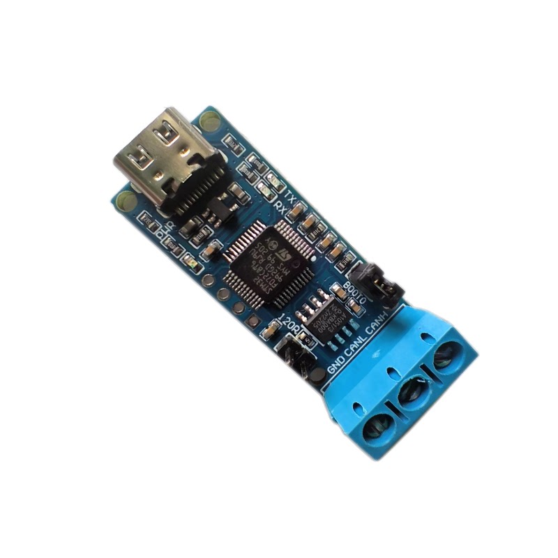 USB转CAN模块CANable 1.0 2.0开源can分析仪USB转PCAN调试器SLCAN