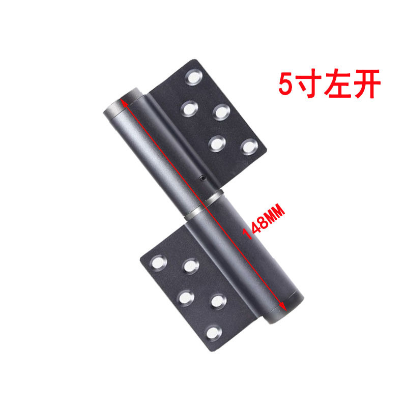 隐形门液压合页阻尼缓冲免开槽合页形旗闭门器铰链五金配件批发