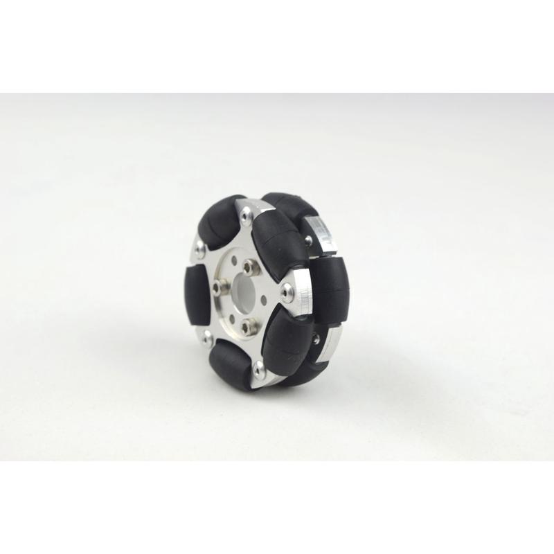 60mm轮铝机器人大赛全向双14145s智能小车轮子