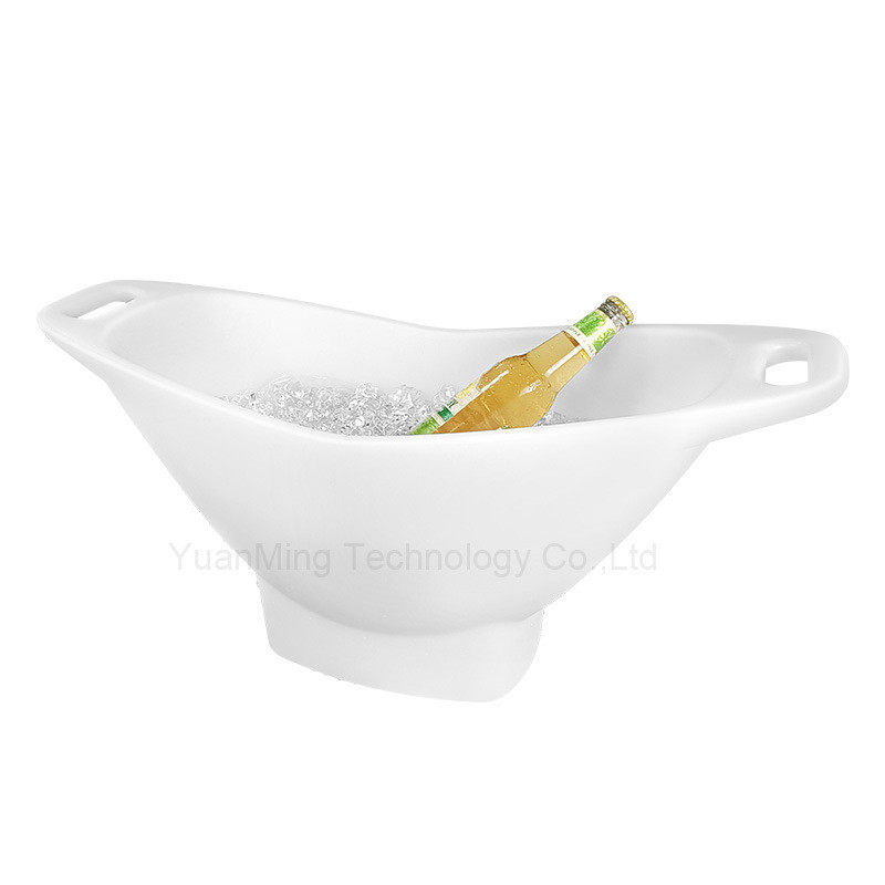 新款船型led酒吧发光冰桶防水防摔红酒葡萄酒香槟冰桶冰桶专用ktv
