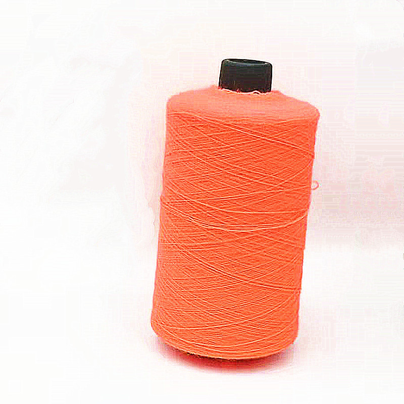 映山红2022年厂家现货腈纶晴热卖中毛线黑色28支828/1支单双股纱