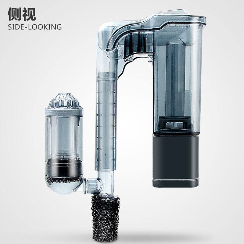 供应超静音鱼缸壁挂式过滤器水族外置小型鱼缸瀑布油膜除过滤器