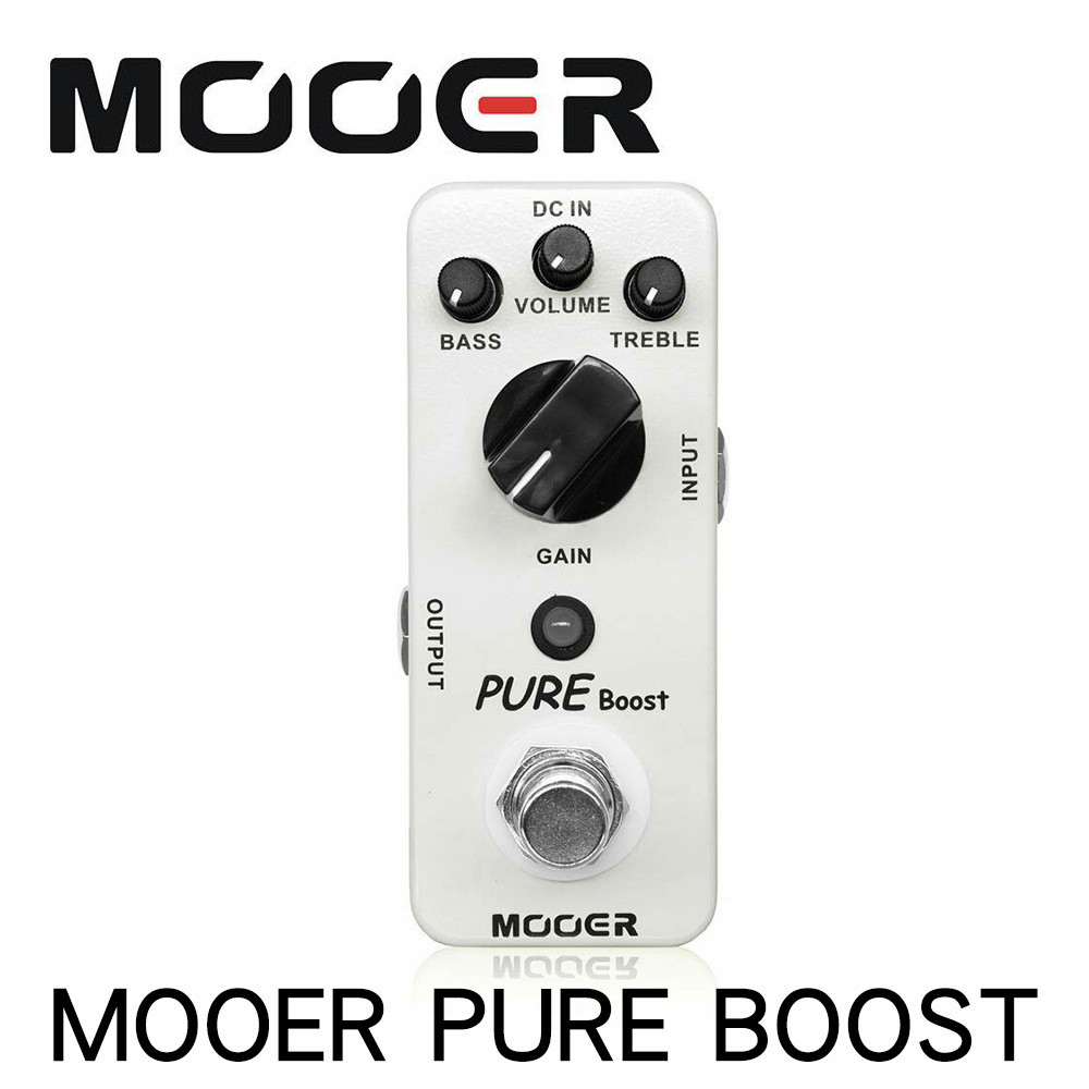 Mooer魔耳micro迷你系列激励效果器落地式鼓机单块电吉他效果器