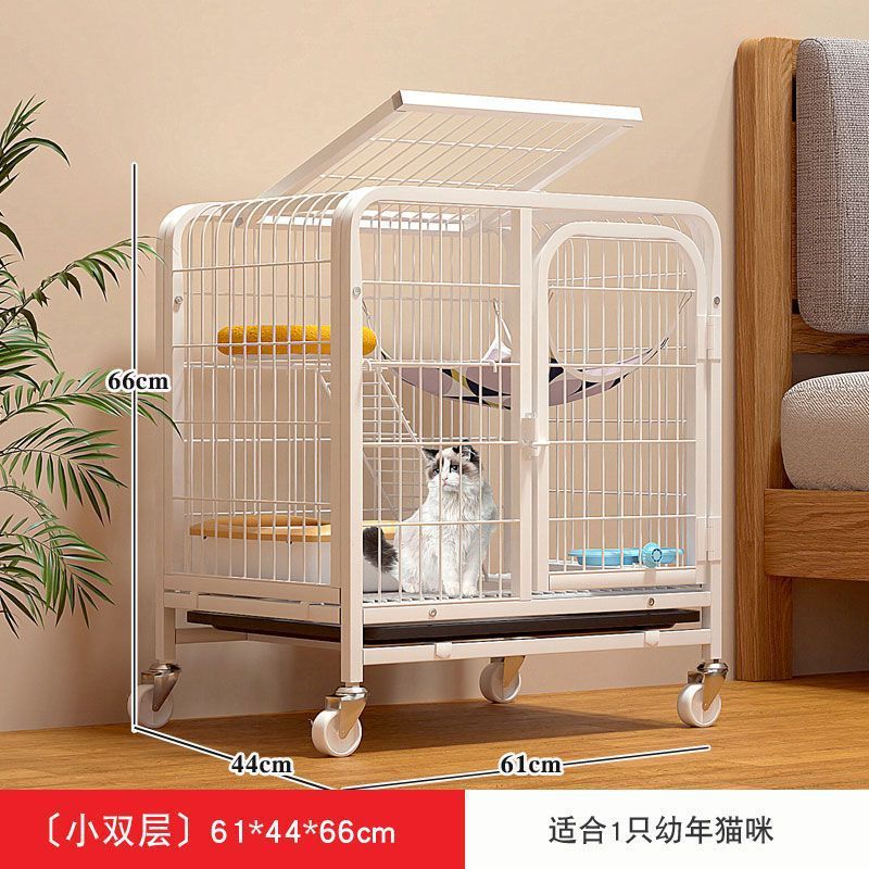 猫笼子双层家用三层猫别墅自由空间室内猫咪猫窝猫舍小型猫屋