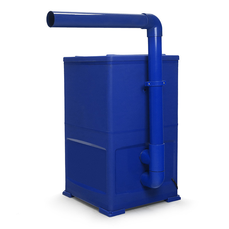 中投饵锦鲤自动投料机观赏鱼池渔牌机金鱼工厂化养殖帆布池喂食器