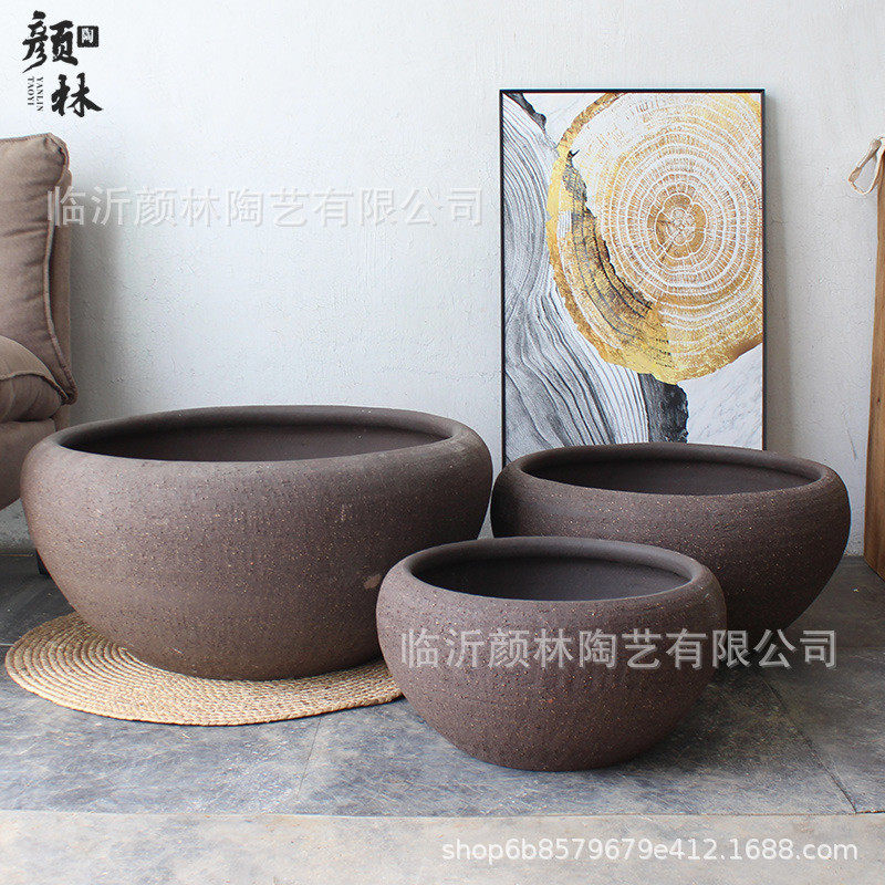 水养盆椭圆盆收口花盆睡莲鱼盆浅盆缸花钵大口盆矮花碗盆拼盘大盆,鲜花速递/花卉仿真/绿植园艺,花盆,淘宝优惠券,粉丝福利购,淘宝优惠卷