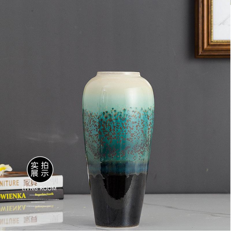景德镇陶瓷花瓶摆件客厅插花创意简约现代家居电视柜餐桌欧式摆设