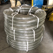 pvc纤维管钢丝管防静电耐油耐腐蚀钢丝复合pvc纤维复合钢丝管6寸