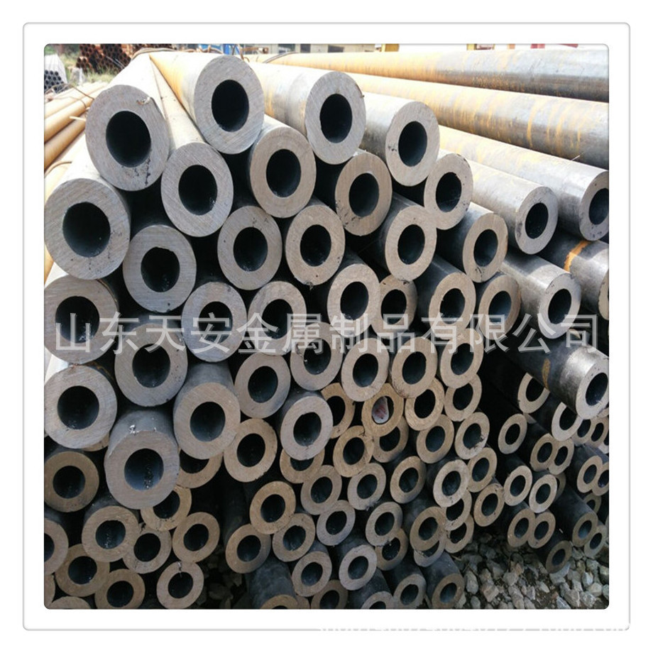 加工制造合金圆钢钻孔钢管20cr40cr42crmo合金钢掏空钢管¥4