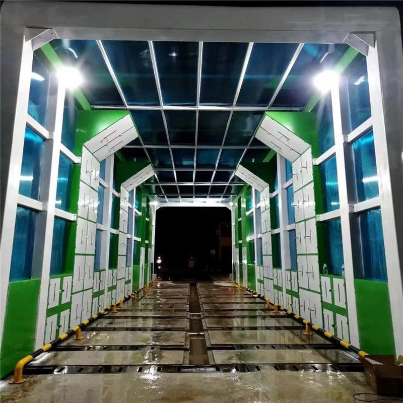 热销林正机械工程全自动洗车机建筑工地封闭式洗车台大型龙门洗车