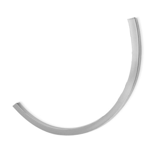 304不锈钢吊顶装饰条背景墙弧形用圆弧型包边条圆形收边装饰线条
