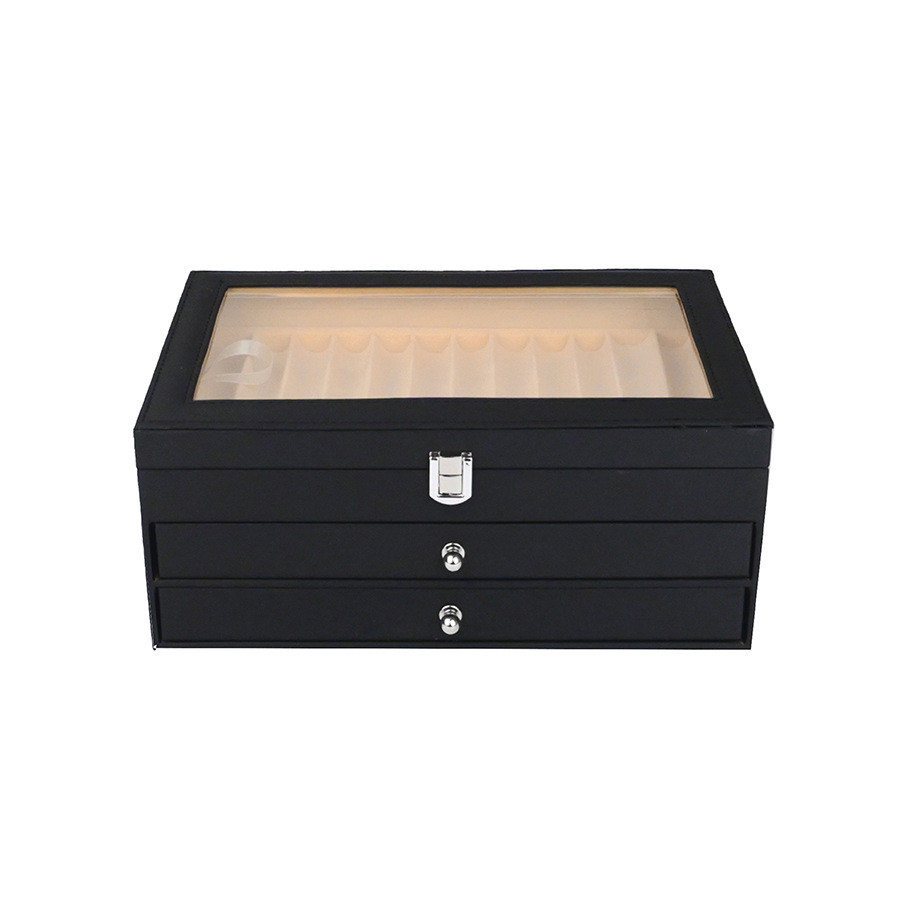 热销热销36支钢笔盒钢笔签字笔防摔防压储物盒多层大容量钢笔收纳