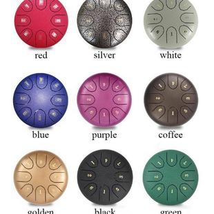 空灵鼓6寸8寸10寸12寸14寸钢舌鼓打击鼓初学专业忘忧莲花鼓手碟鼓