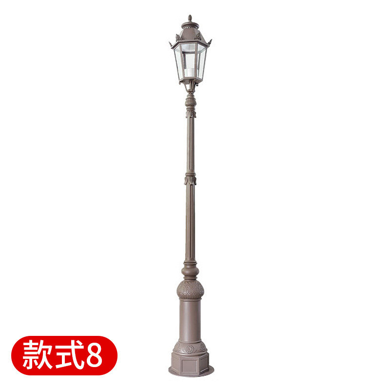厂家景观灯led庭院灯公园小区酒店别墅户外亮化批发草坪欧式路灯