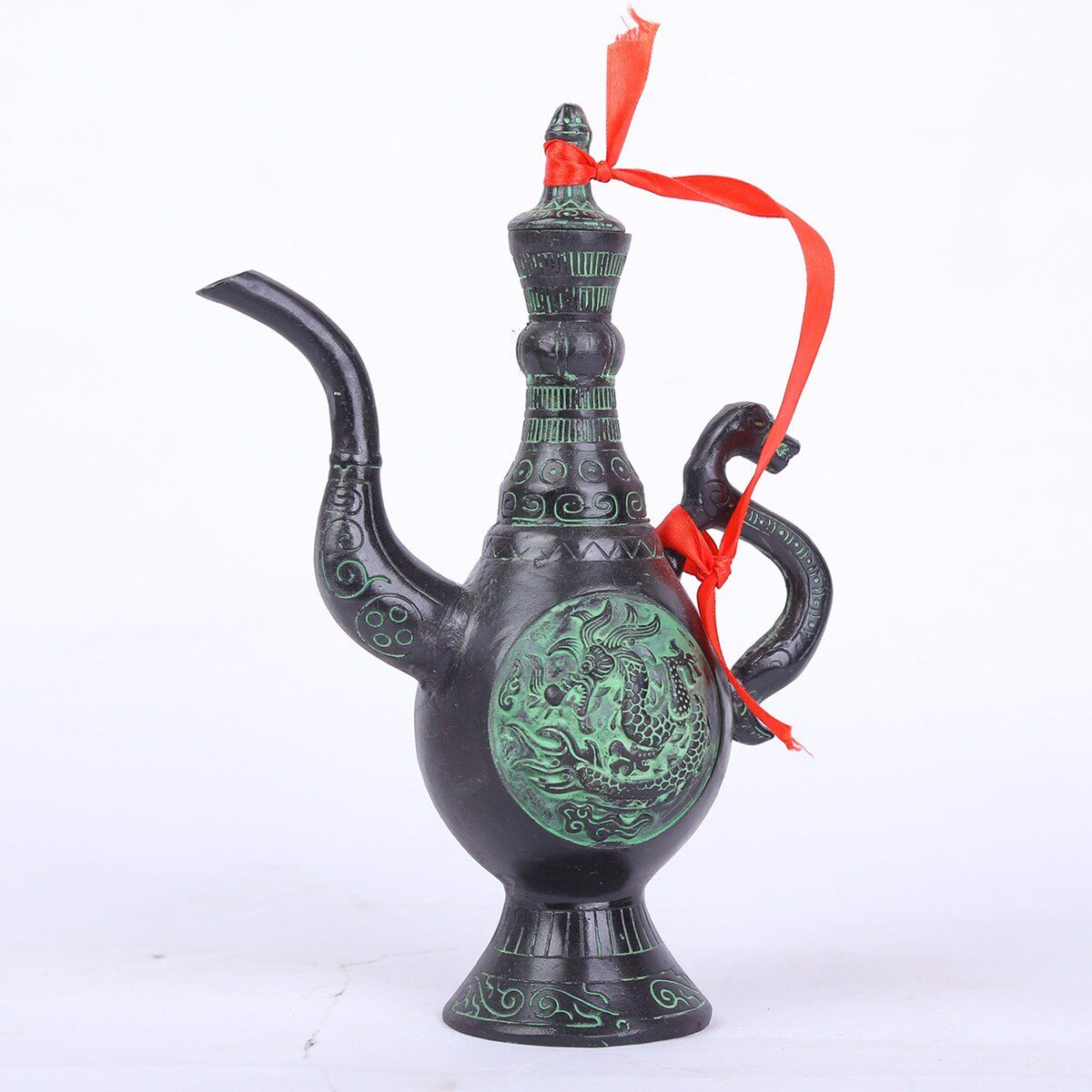 a5l中式婚礼制汉唐桌周青铜酒壶风道具摆件博山炉沃舆礼器孔雀杯