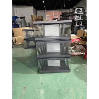 led发光太阳能方柱院墙灯太阳能围墙柱头灯围墙装饰物柱头灯庭院