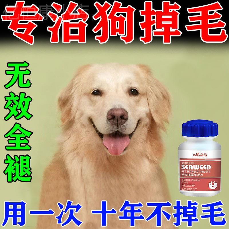 狗狗掉毛专用药护毛神器防治狗狗掉毛的药严重脱毛狗狗掉毛吃什么