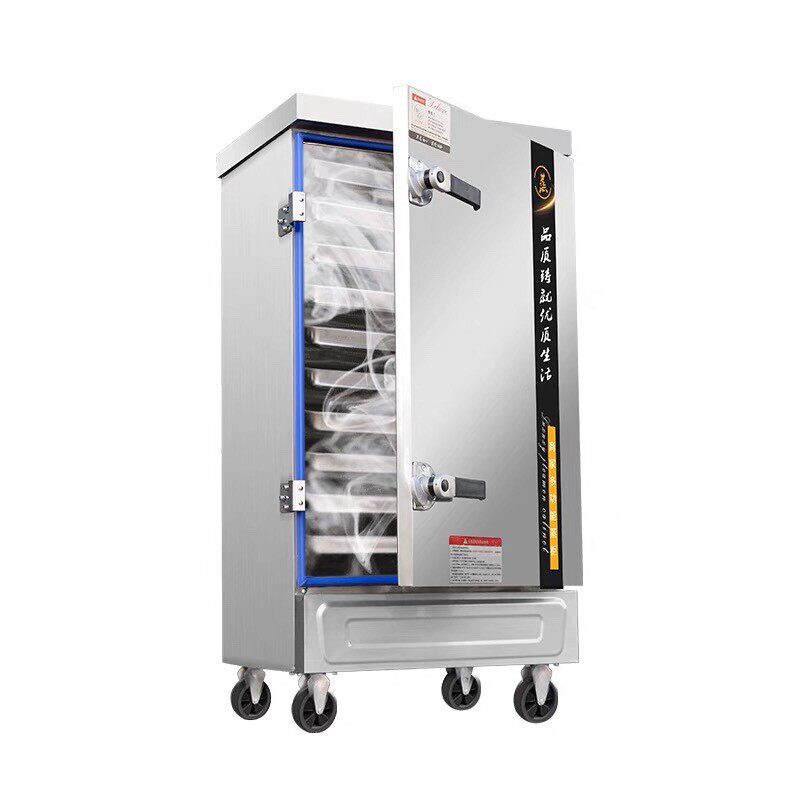 蒸饭车家用小型2盘3盘4盘6全自动220v商用电蒸箱燃气蒸饭柜盘蒸柜