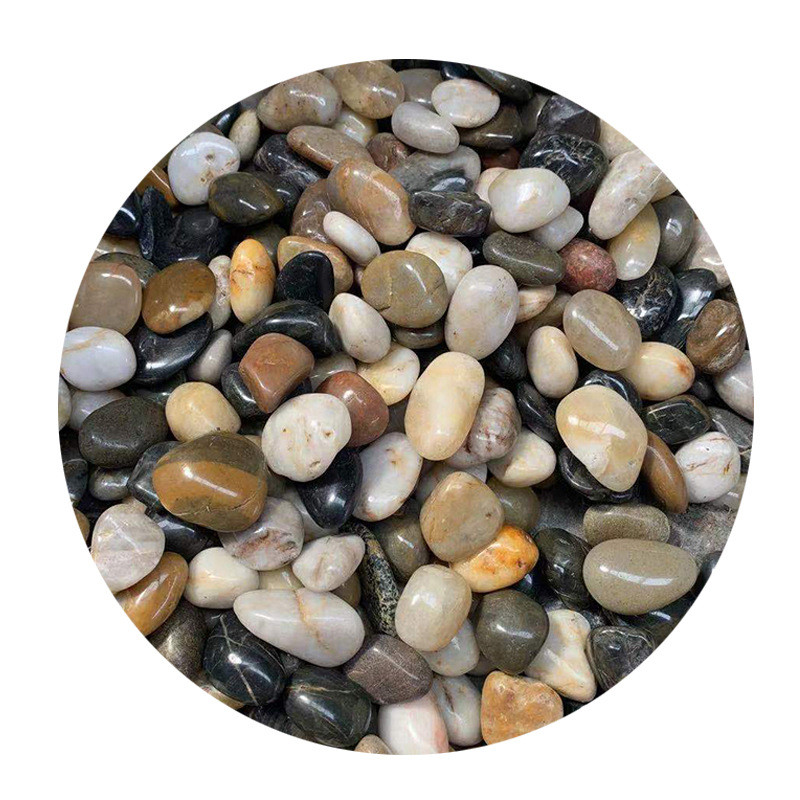 厂家直销彩色鹅卵石五彩雨花石天然精品鹅卵石精品抛光雨花石