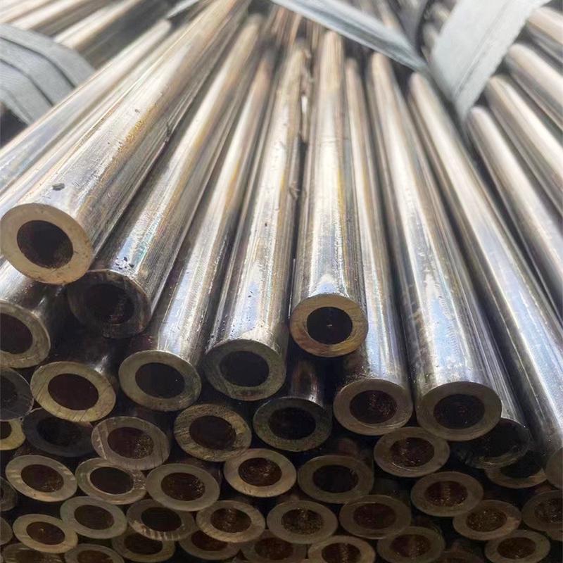 心黑直供高强度铜套锡青铜空厂家皮管青铜管黄铜管非标锡青铜棒