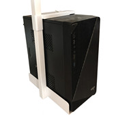 电脑主机架悬挂式 网吧承重台式 吊架工厂托架金属机主机托置物架