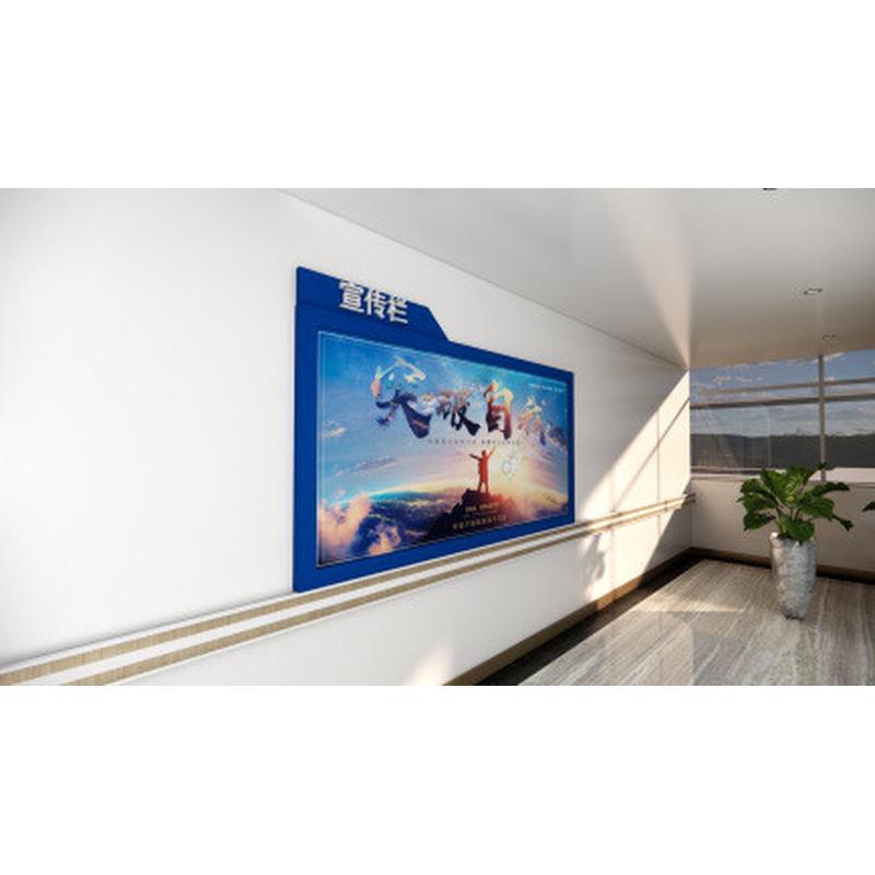 户外铁艺广告牌烤漆宣传栏公示栏不锈钢校园宣传栏尺村务公开栏