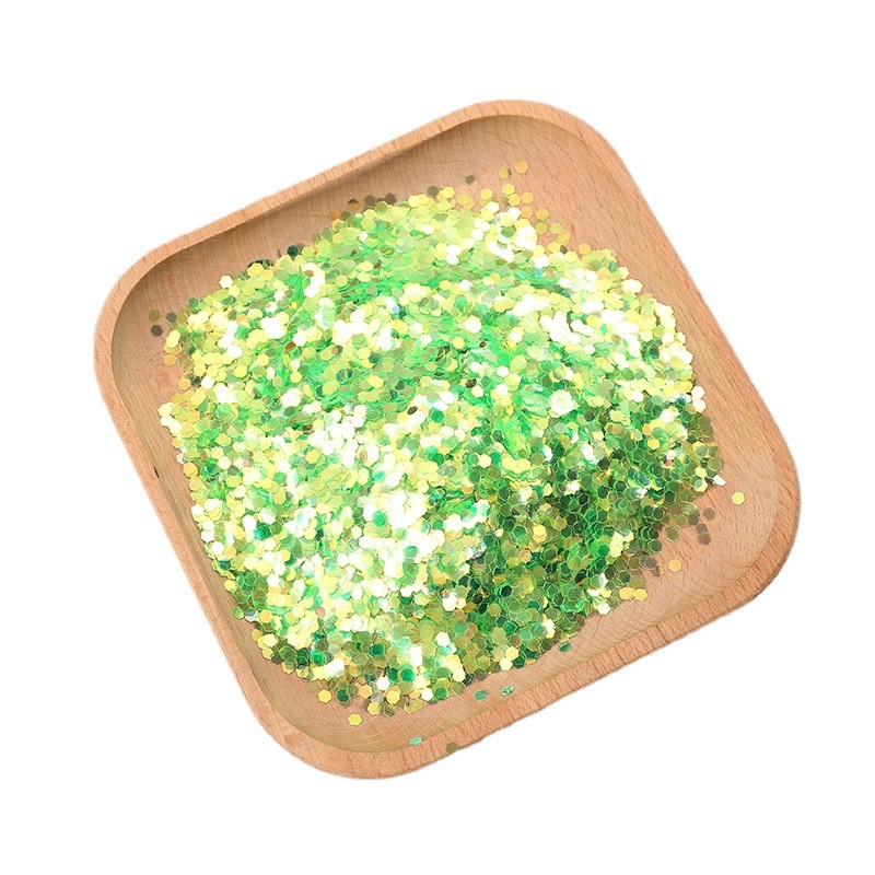 18金光格丽特系列幻彩金葱粉鞋材七彩闪pet闪光粉亮片厂家批发