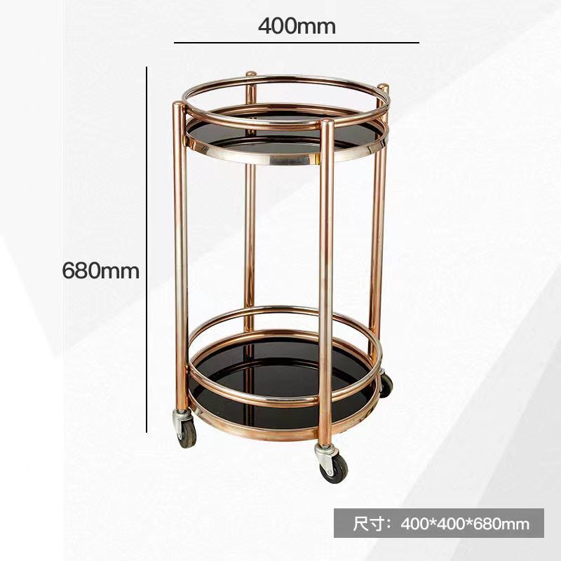 餐车手推车餐厅酒店ktv商用酒水送餐三层不锈钢4s店服务车小推车