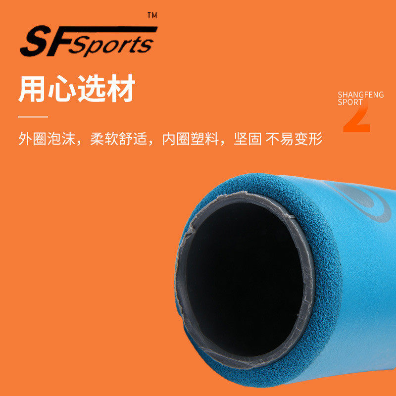 加工定制健身便携呼啦圈轻量型器材泡沫海绵塑料可拆卸收腹呼啦圈