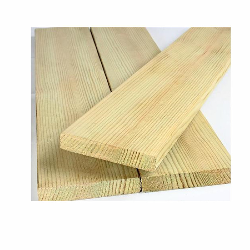 北京源头厂家批发木方樟子松木龙骨防腐木圆柱木条户外景观防腐木