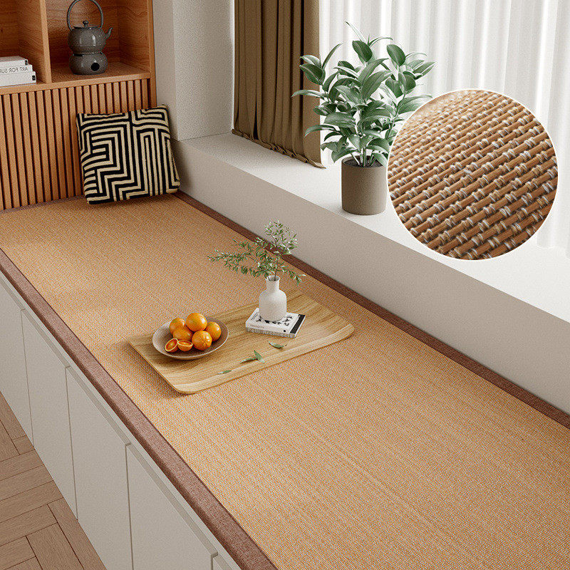 竹编毯子席垫榻榻米地毯满铺地垫大面积茶桌阳台飘窗垫毯日式,居家布艺,椅垫,淘宝优惠券,粉丝福利购,淘宝优惠卷