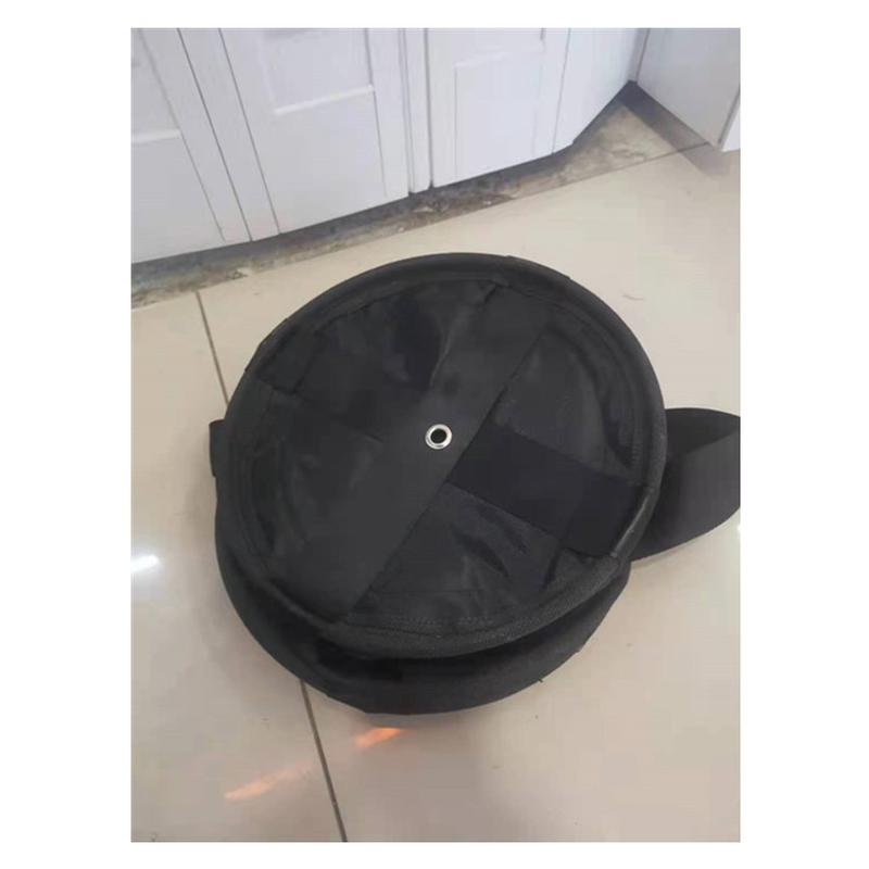 黑色舞台手拉葫芦兜子吊机袋加厚帆布工具包链条兜收纳袋葫芦袋