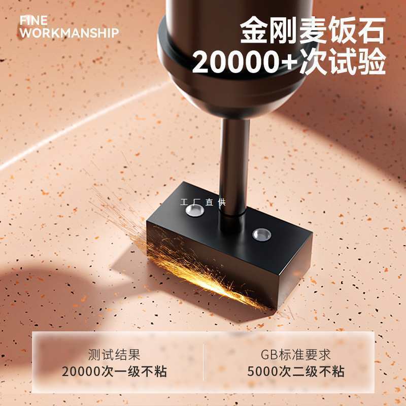 平底锅家用不粘锅麦饭石方形深型深口不沾煎炒两用小炒锅加深