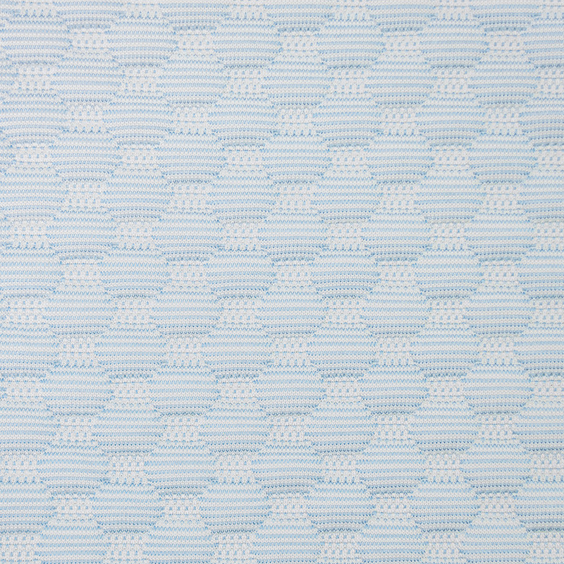 冰丝凉席三层提花布冰豆豆中分子凉席针织夹丝空气层床垫套面料