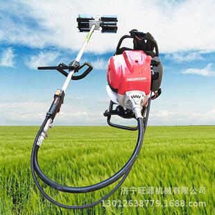 苗圃四冲程除草机开荒松土打草机背负式多功能松土机