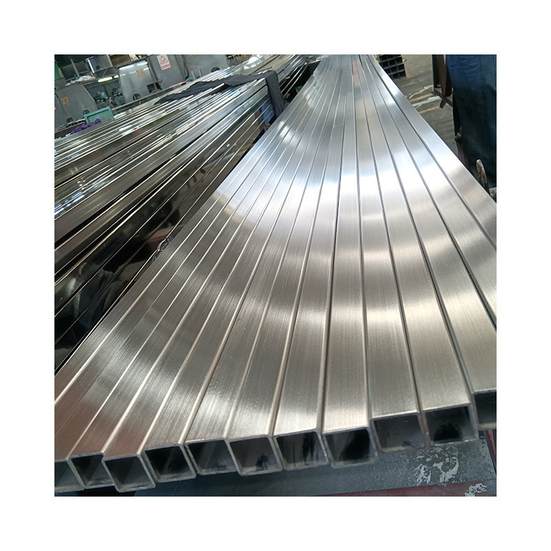 不锈钢方管厂家批发304拉丝方管矩形管加工激光切割不锈钢方管