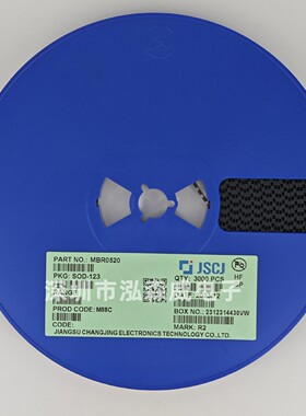 热销cj长电长晶mbr0520/30/40/60/80 r2/r3/r4/r6/r8 sod123二极