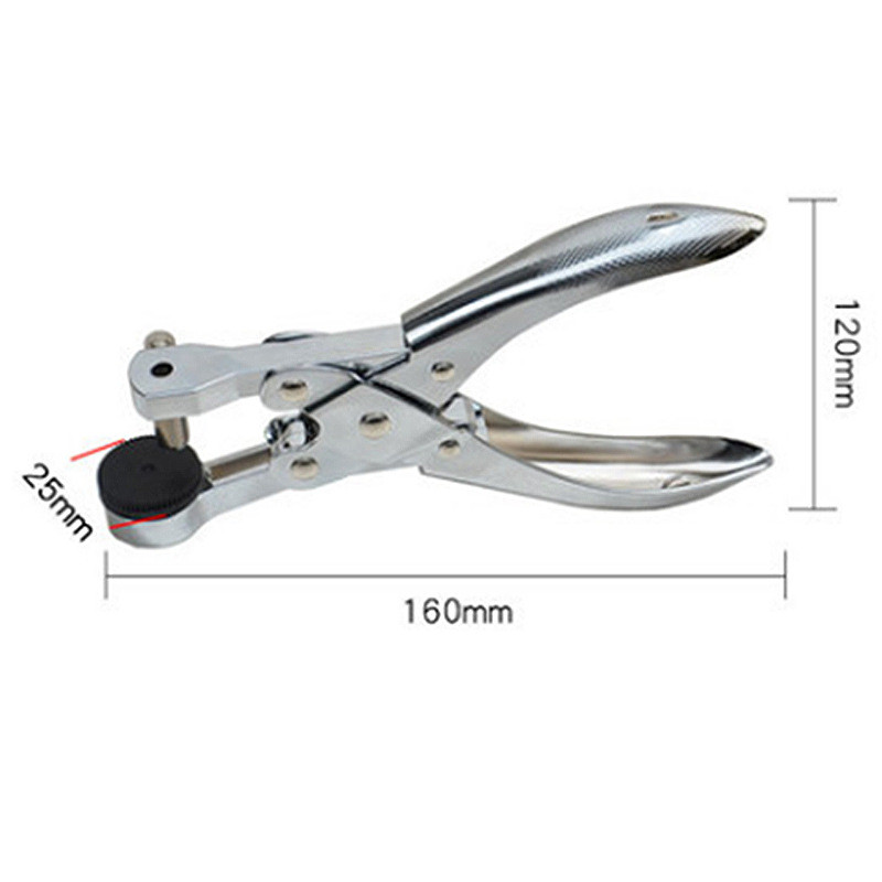 办公用品金属打孔器文具手动单孔塑料袋打孔机活页纸张打洞机