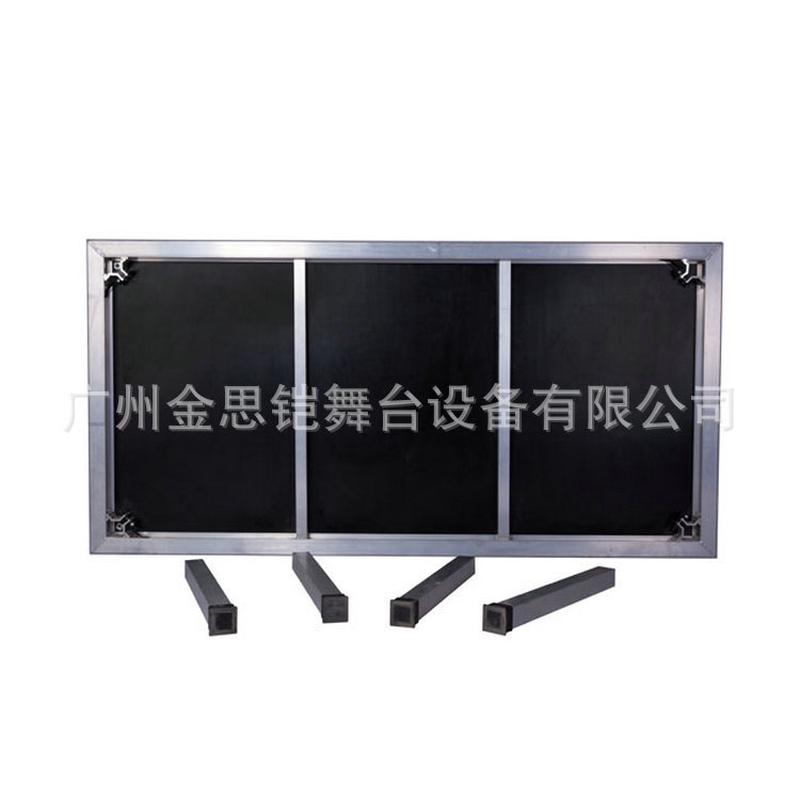 热销室内小型活动舞台铝合金拆装四柱户外舞台庆典走秀t台快装舞
