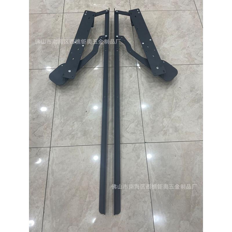 超强高箱平横气动杆承重气撑杆平行移动气动液压杆支架