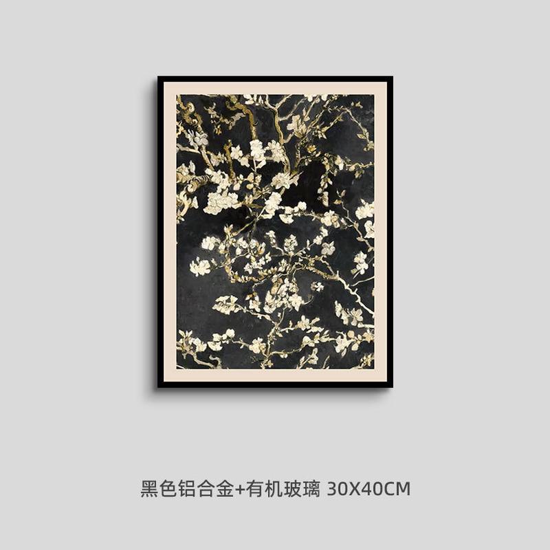 新中式玄关装饰画客厅小众复古多幅组合壁画中古风沙发背景墙挂画