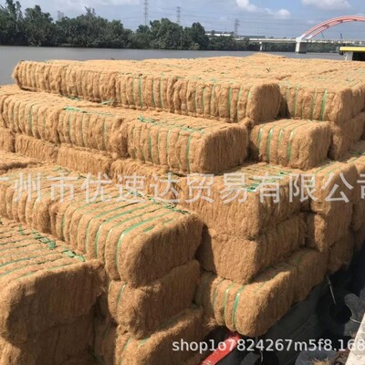 绿植遮盖椰棕丝草种防止水土流失椰棕纤维丝纤维种草草菇养植材料