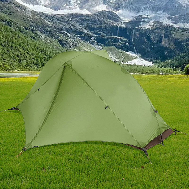 泰林特防暴雨专业户外野营帐篷情侣双人轻便易旅行游携出铝杆帐篷