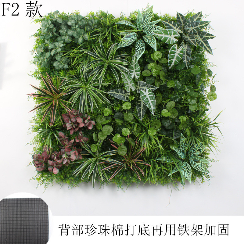 超仿真植物墙背景花墙商北欧门头店面装修户外园林工程景观绿植墙