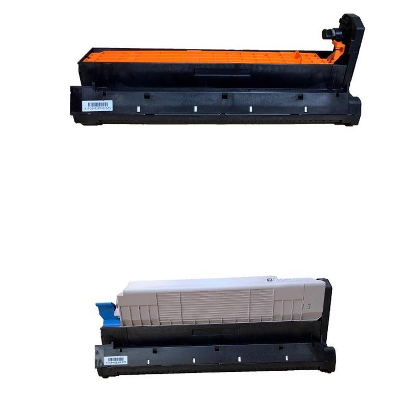 热销适用okic610粉盒c610dn墨盒鼓c610n硒鼓架c610dtnc610cdn成像