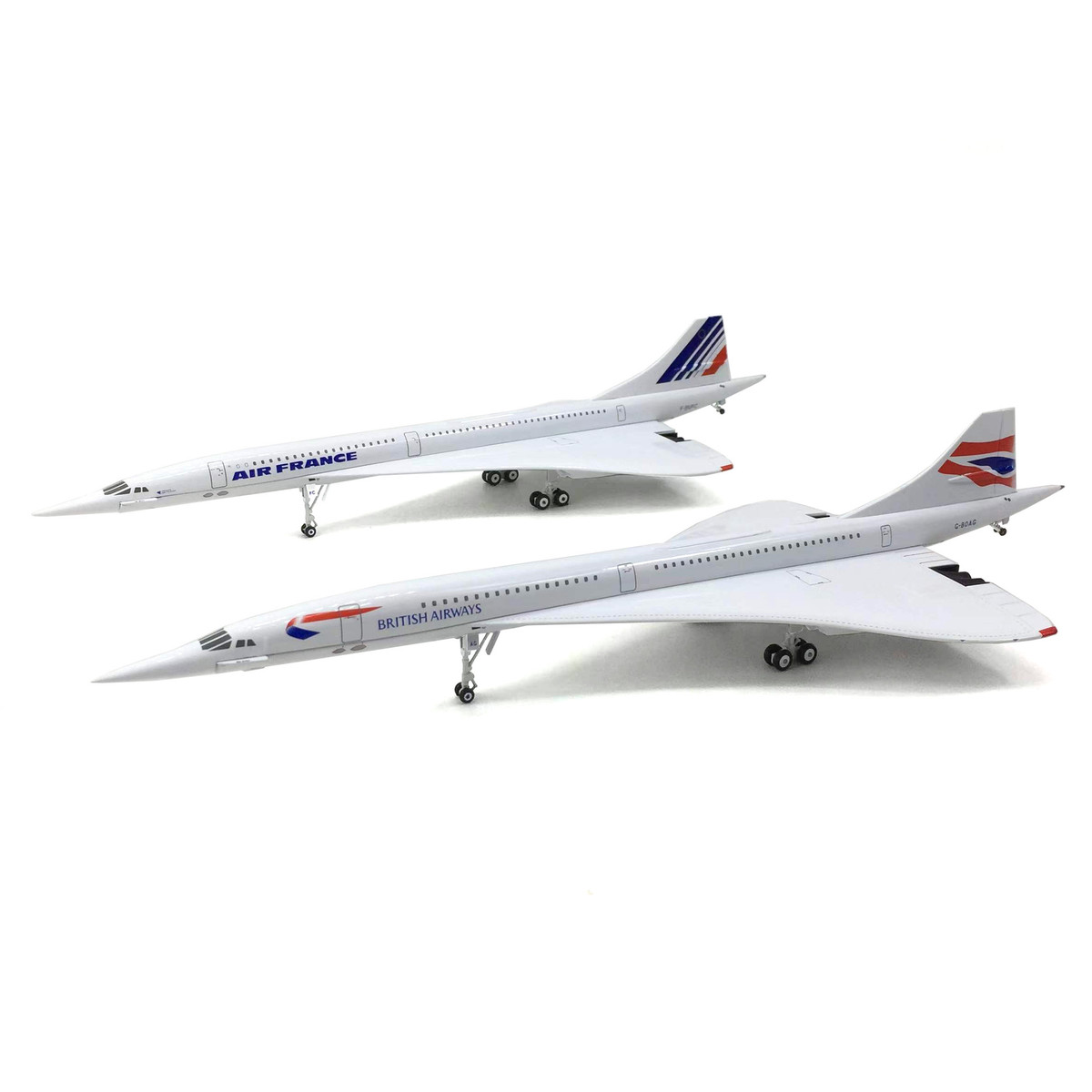 1:200 超音速飞机协和 concorde 客机合金飞机 模型收藏摆设品