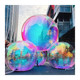 充气镜面球气模发光pvc球幻彩气模商场悬挂球装 饰球模型