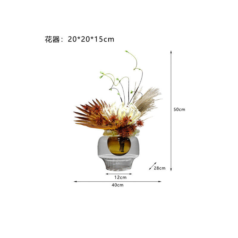 现代仿真花艺套装插花装饰摆件样板间售楼部吧台茶几客厅桌面轻奢,玩具/童车/益智/积木/模型,毛绒/玩偶/公仔/布艺类玩具,淘宝优惠券,粉丝福利购,淘宝优惠卷