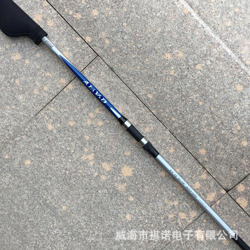 实心竿稍远投竿重量级3.9米4.2米超硬碳素材质远投杆山东威海